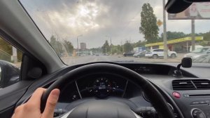 Восстановил центральный дисплей климата Civic 5d.