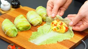 Голубцы без мяса! Быстро, вкусно и бюджетно. Идеальный рецепт постных голубцов, сэкономили бюджет!