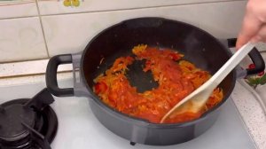 ФАСОЛЬ с ОВОЩАМИ в томатном соусе! Вкусное, сытное и по