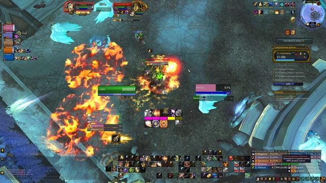 +21 Necrotic Wake - Prot Paladin PoV - WoW Shadowlands 9.1 - Смертельная тризна Прото паладин. смотреть онлайн