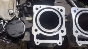 как установить биг бор на 174 мотор нб 300. биг бор 77 мм на