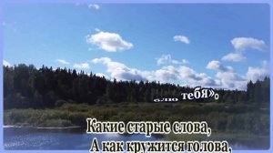 В. Толкунова   -Старые слова -караоке