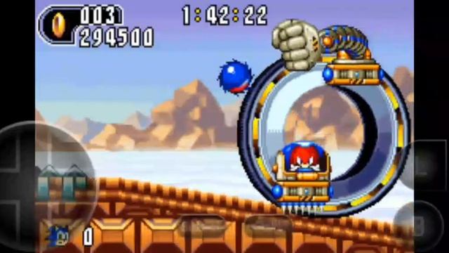 Sonic Advance 2 полное прохождение (gba)