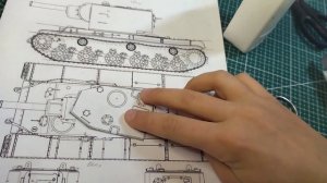 туториал как сделать кв-2 из картона🔥💥