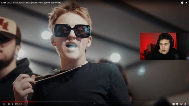 МАФАНЯ смотрит: BABY MELO, SPYROFOAM - BRAT [MUSIC VIDEO] (prod. spyrofoam) смотреть онлайн