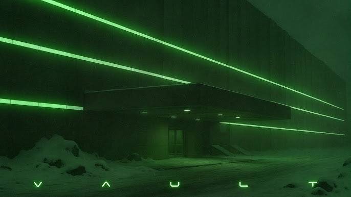 VAULT - Blade Runner Ambience - Dreamy Cyberpunk Ambient Music For Deep Focus & Sleep [Snowy]
