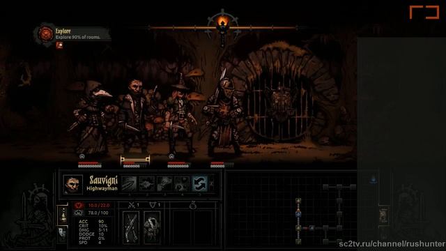 Забег в Darkest Dungeon (запись стрима)
