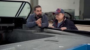 Осмотр производства катеров Aluma Storm и тест-драйв на воде. Посетитель завода Руслан, г. Москва