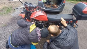 Ставим фильтр нулевого сопротивления на мопед Альфа