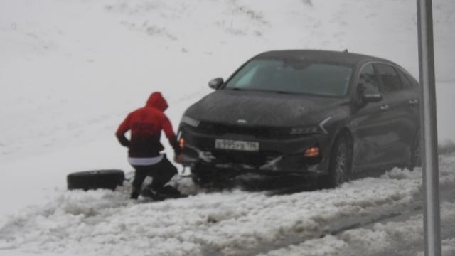 24 мая 2025 года Утро, снег, ветер