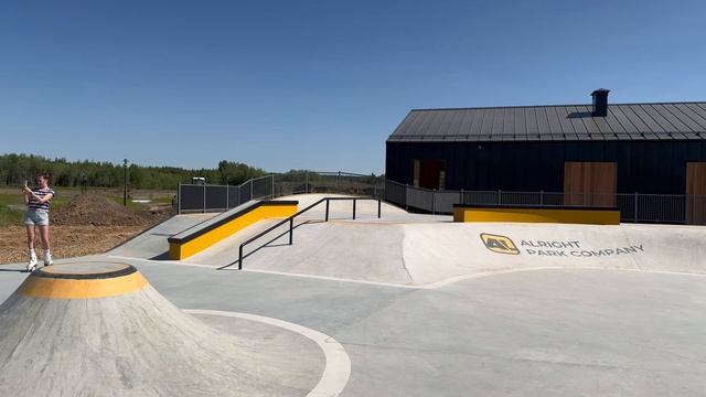 Обзор Нового скейт парка в Завидово