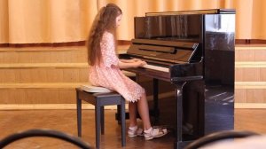 Анна Садакова исполняет "Настойчивый ритм" и "Фонтан грёз" комп. Марта Майер