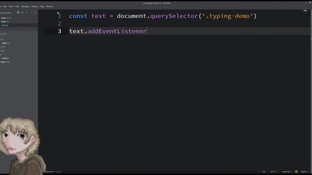 АНИМАЦИЯ НАБОРА ТЕКСТА | JS, HTML, CSS смотреть онлайн