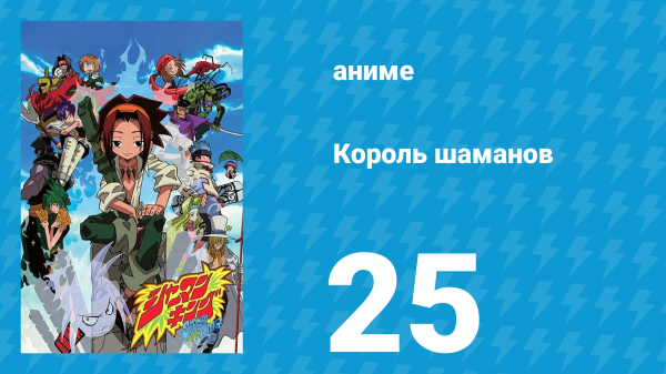Король шаманов 25 серия «Путешествие шаманов» (аниме-сериал, 2001)