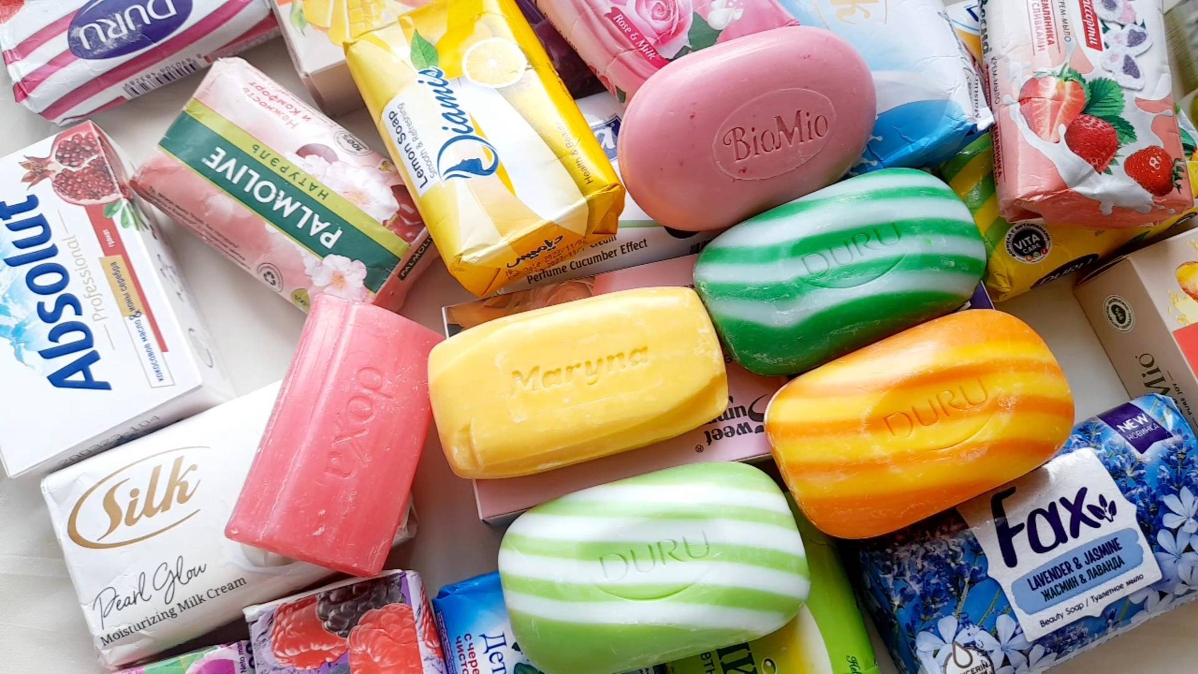 АСМР . Шуршание оберток , распаковка мыла без слов. Видео для релакса.