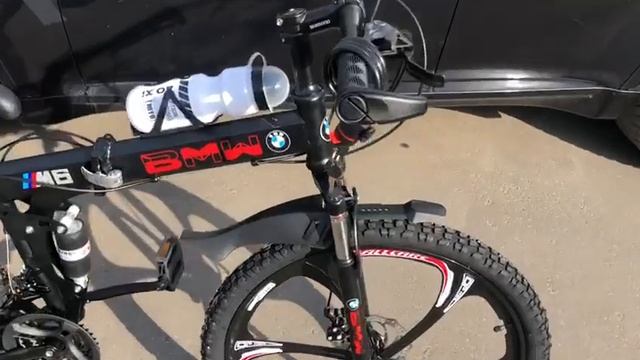 Велосипед на литых дисках