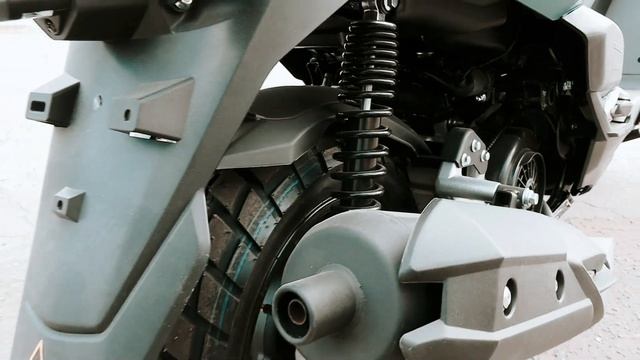 Скутер VECTOR в зеленом цвете. Краткое видео.