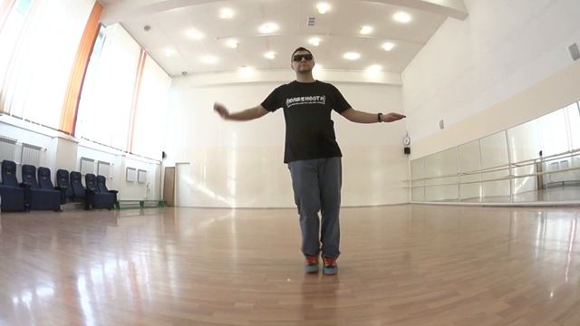 ADVANCE [BASE IS] WAVING + 2 STEP: 05. 1/8 - 1/8 | урок танца смотреть онлайн