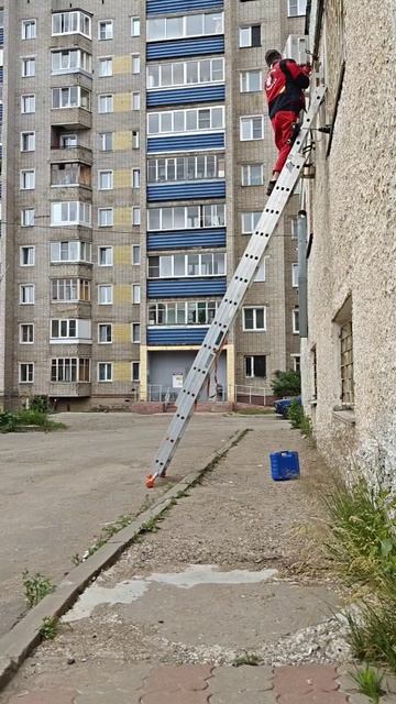 Монтаж кондиционера/установка наружного блока кондиц смотреть онлайн