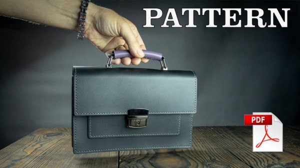 Как я сделал кожаный портфель для миниатюрного корейского Учителя Чериш.