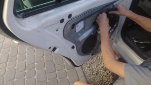 Сборка стеклоподъёмника на Фольксваген Гольф 6