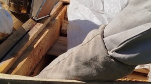 Отводок на плодную матку в одном улье.