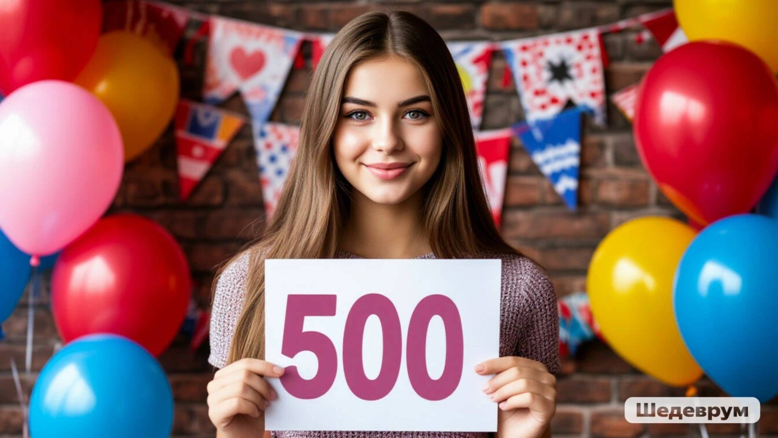 Мой канал набрал 500 подписчиков. Ура! смотреть онлайн