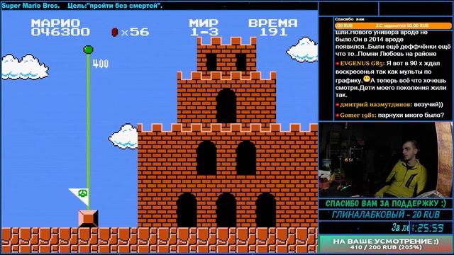 Super Mario Bros. / Цель: 