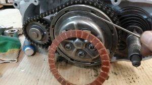 Иж 56. Пробковые диски сцепления.