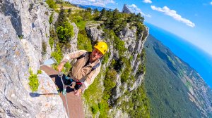Канатная дорога на АЙ-ПЕТРИ ОТКРЫТА. Жуткий МОСТ. НЕБЕСНАЯ ТРОПА НАД ПРОПАСТЬЮ.