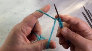 Набор петель "Пико" для резинок 1х1 и 1х2, вязание спицами. Picot CO 1x1, 1x2.