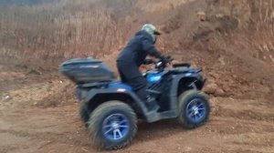 квадрик Sharmax 650,тест в карьере.