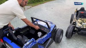 Детский электромобиль Багги А707АА LUX 4WD 24V 15 кмч