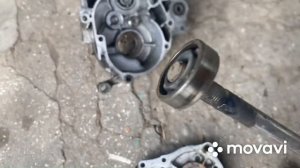 Замена подшипников на редукторе Honda Dio