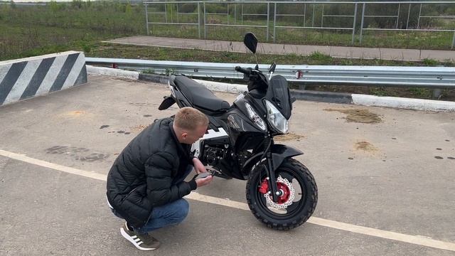 Новый Storm Cross 125