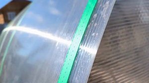 Как закрепить поликарбонат на теплицу?!