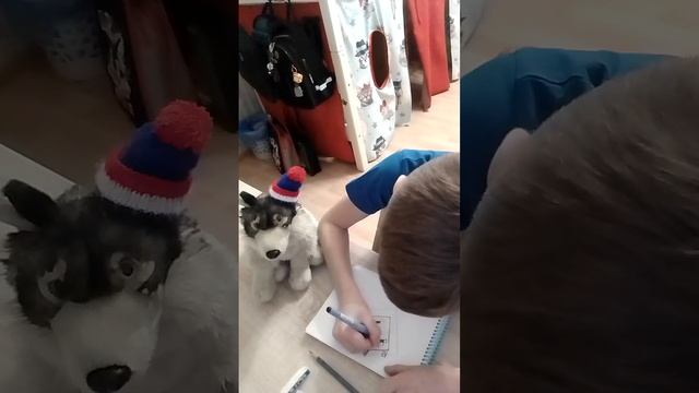 Рисуем волка из Minecraft. смотреть онлайн