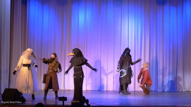 Cosplay defile - Чумная Шестерёнка — Original — Plague Doctors смотреть онлайн