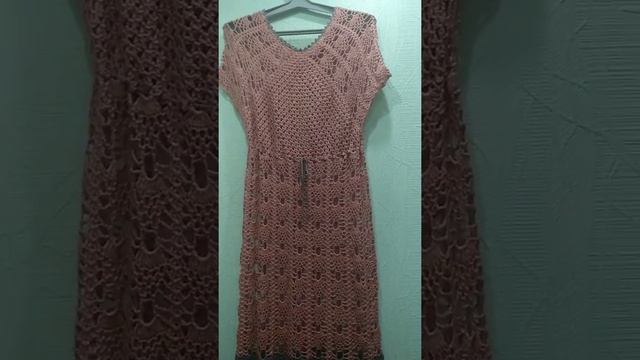 Платье крючком ананасы смотреть онлайн