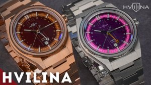 ХВИЛИНА. Стильные часы с гибридным механизмом.