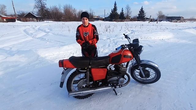 Иж юпитер 5 без флейт . Красивый выхлоп.