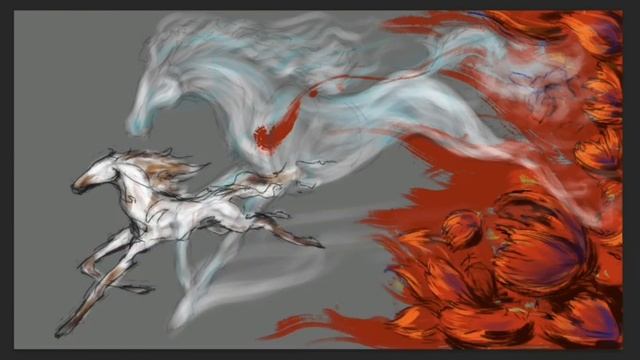Flowers and powder | Цветы и порох | Speedpaint смотреть онлайн