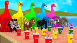 Мультики про животных, мультфильмы для деток, мультики с песенками, изучаем цвета на английском