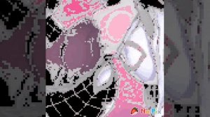 Поцелуй Гвен-паук и Человека-паука (Майлз) Пиксилярд!