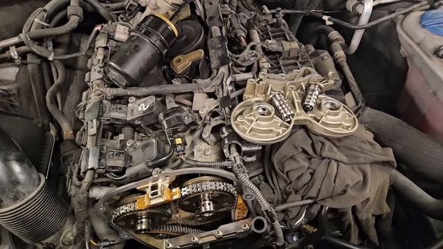 Оживление Audi Q5 подписчика после СТО. Где давление масл