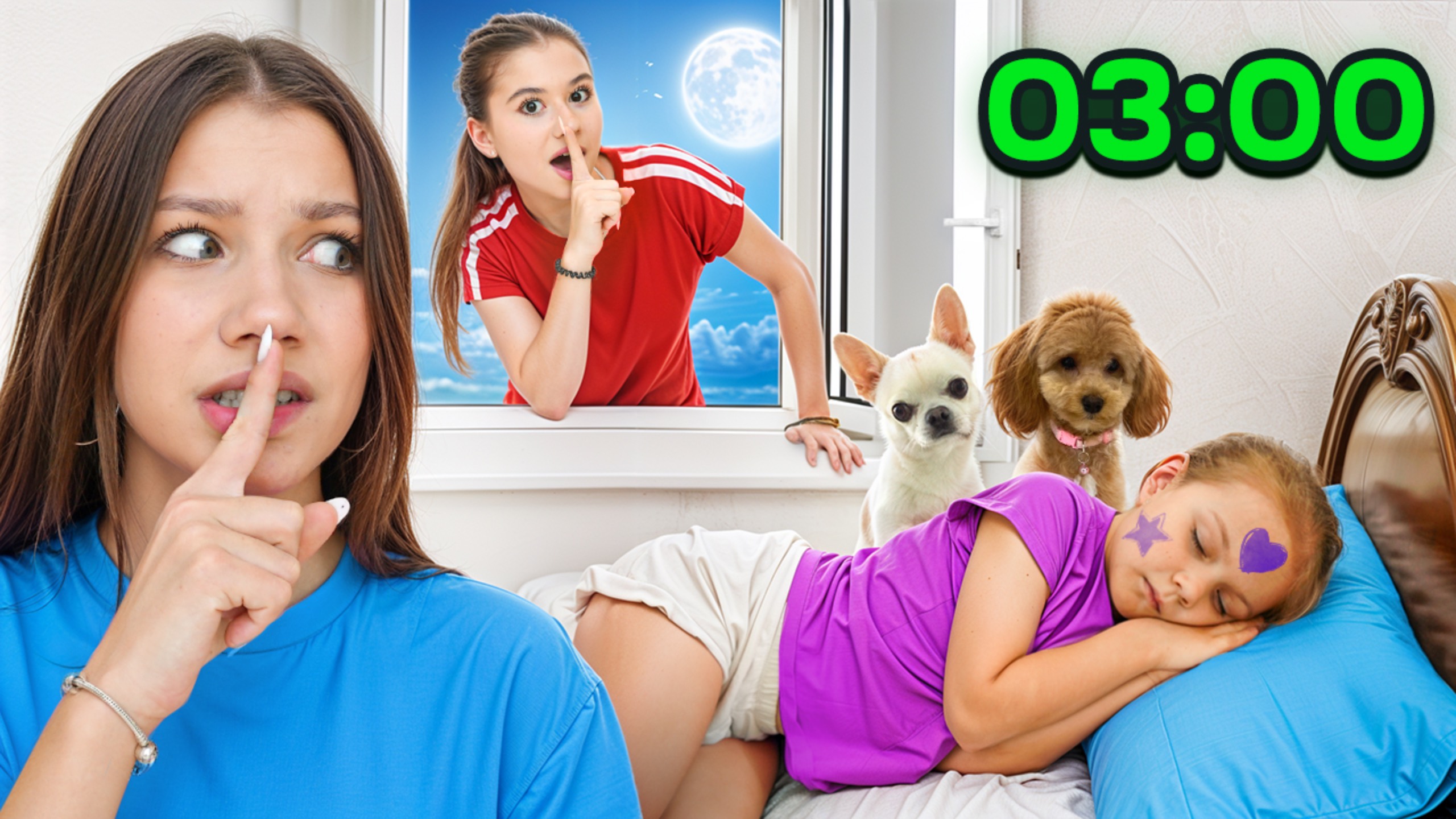 НОЧЁВКА БЛОГЕРОВ на 48 Часов / Вики Шоу смотреть онлайн