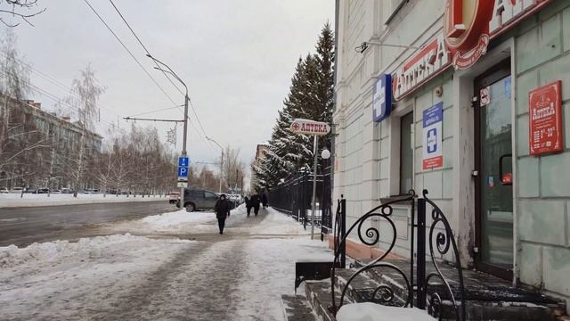 Прогулка по центру города. City Center. Барнаул. Часть 1 «Ник