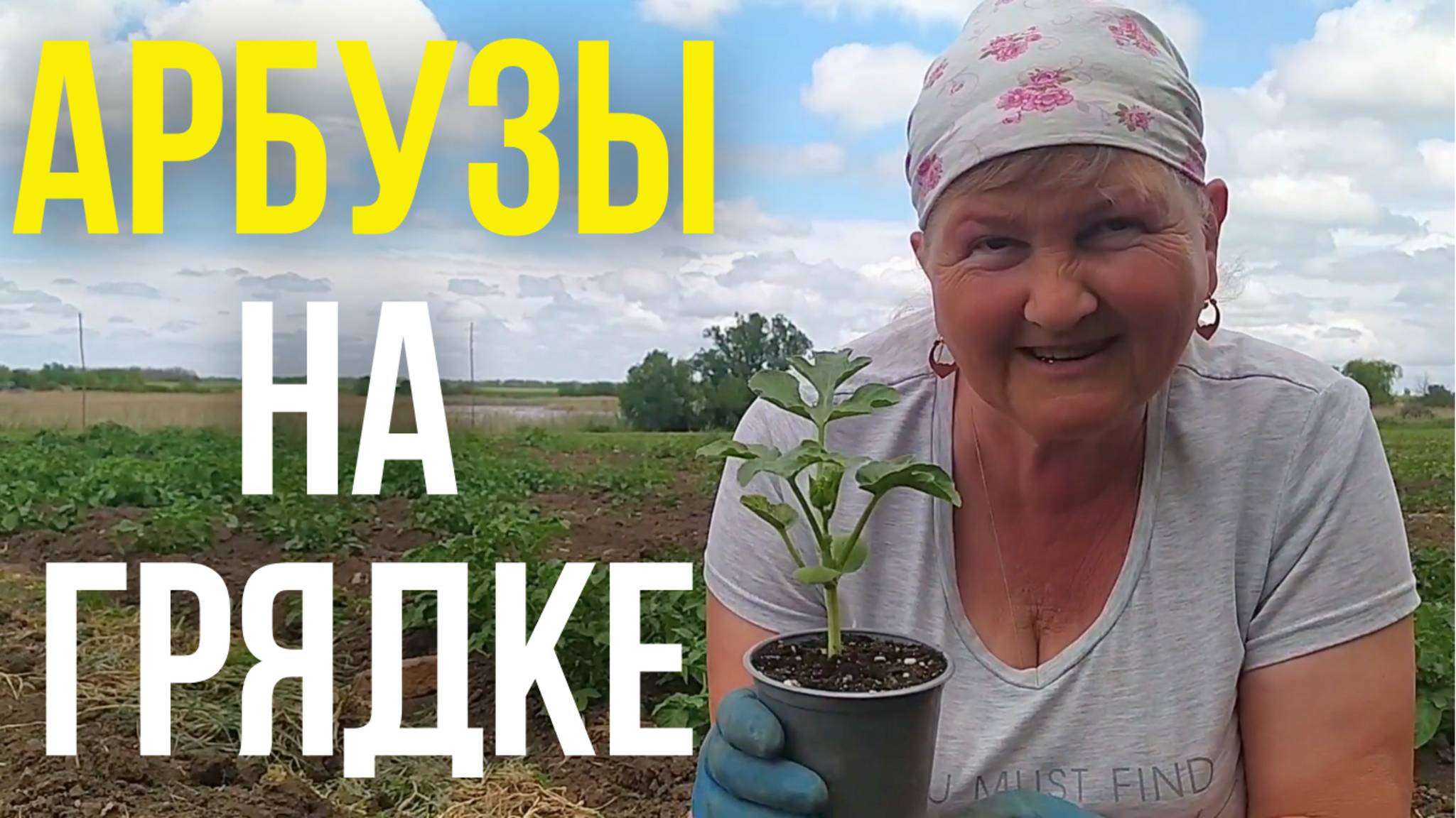 Как вырастить огромный Арбуз на Даче легко! смотреть онлайн