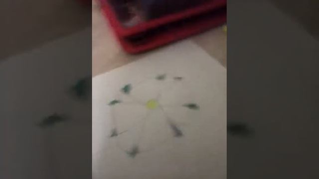 Как я рисую цветок смотреть онлайн