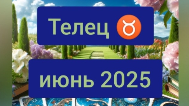 Телец ♉, июнь 2025